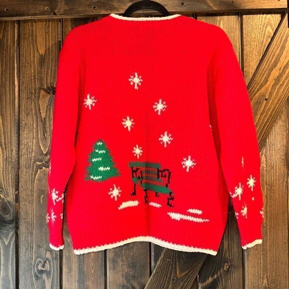 Charter Club Petites Christmas Sweater - Picture 2 of 3